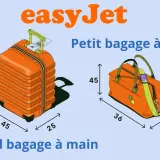 easyJet bagage à main : dimensions, poids, et comment éviter les frais